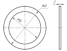Прокладка плоская 1 1/2"_1