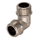 Уголок латунный с ограничителем  1/2" ш/ш CTM