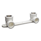 Угольник PP-R двойной комб. с крепл. вн./р. DN 20х1/2" СТМ ПЛАСТ