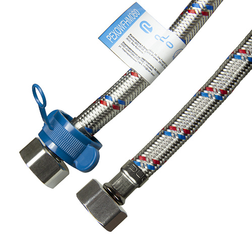 Подводка для воды PEX-сталь 1/2" г/г 50 cм ONDO