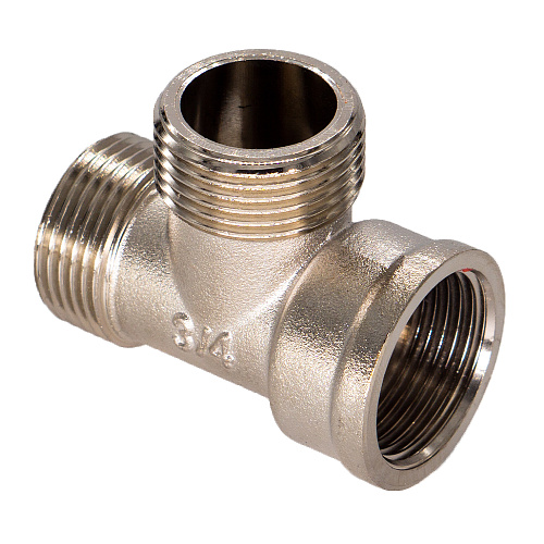 Тройник резьбовой  1" г/ш/ш CTM Тройник резьбовой  1" г/ш/ш CTM