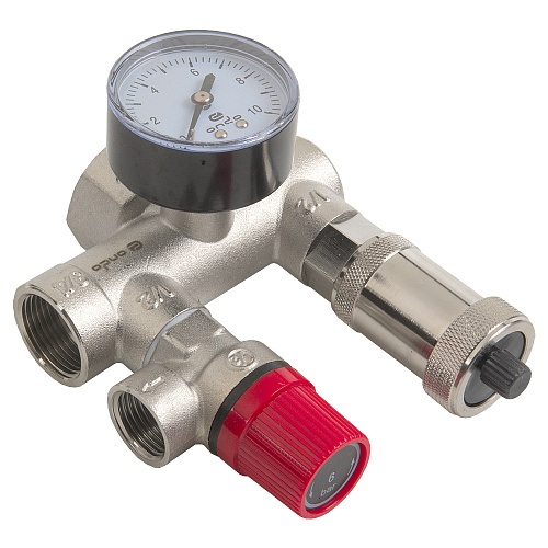 Группа безопасности котла проходная 1" ONDO