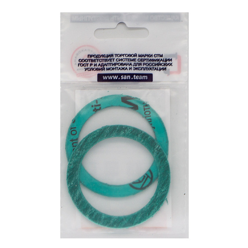 Набор прокладок из безасбестового паронита 1-1/2* 54х42 h=2мм  (2шт) СТМ