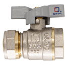 Кран шаровой для воды 16х1/2" ц/г бабочка CTM СТАНДАРТ_1