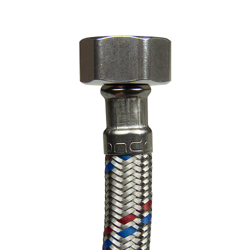 Подводка для воды PEX-сталь 1/2" г/ш 80 cм ONDO