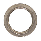 Контргайка латунная резьбовая с ребордой 1/2" г/г CTM_3