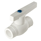 Кран шаровой PP-R DN 63 СТМ ПЛАСТ (шар стальной)