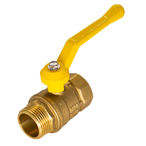 Кран шаровой для газа 1/2" г/ш рычаг ОПТИМА ГАЗ