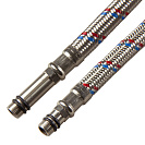 Подводка д/смес. PEX-сталь 1/2"xM10x80 см ONDO (пара)_1