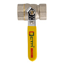 Кран шаровой для газа 1/2" г/г рычаг CTM ГАЗ_3