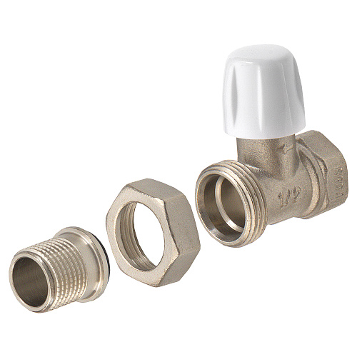 Запорный клапан для радиатора прямой 1/2" СТМ ТЕРМО