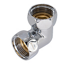 Уголок г/г 3/4"х3/4" для полотенцесушителя хром. СТМ ТЕРМО (шт)