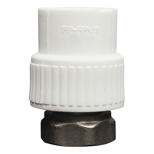 Муфта полипропиленовая PP-R комб. с нак.гайкой в./р. DN 32х1" СТМ ПЛАСТ