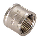 Муфта латунная резьбовая  прямая   1/2" г/г CTM_2