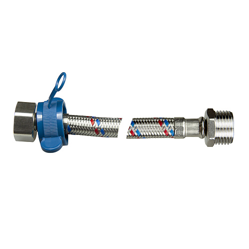 Подводка для воды PEX-сталь 1/2" г/ш 100 cм ONDO