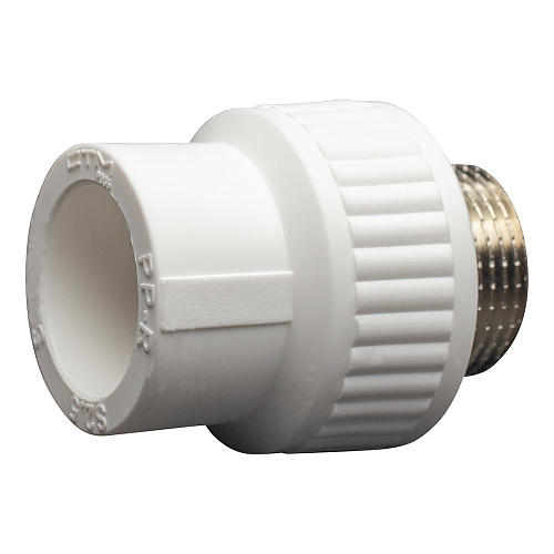 Муфта полипропиленовая PP-R комб. нар./р. DN 20х1/2" СТМ ПЛАСТ