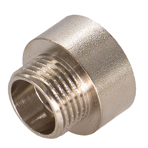 Переходник латунный резьбовой круглый 3/4"х1/2" г/ш CTM