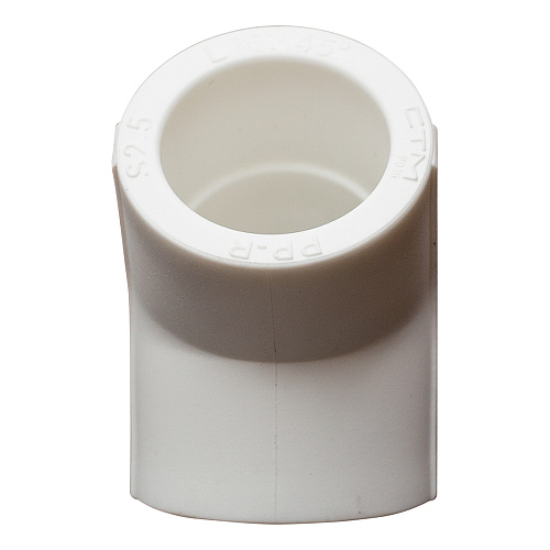 Угольник PP-R 45 град. DN 20 СТМ ПЛАСТ