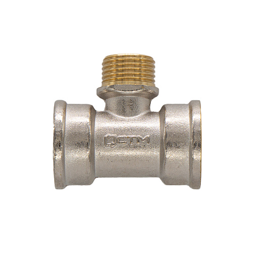 Тройник резьбовой переходной  3/4"x1/2"x3/4" г/ш/г CTM