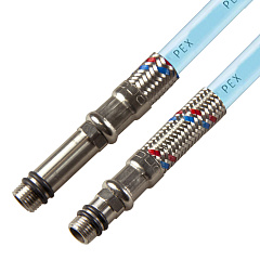 Подводка д/смес. PEX-сталь 1/2"xM10x50 см ONDO (пара)