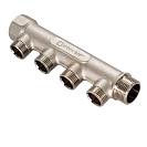 Коллектор 4 выхода (наружная резьба) 3/4"х1/2" СТМ
