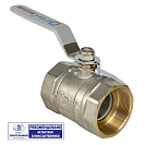 Кран шаровой для воды 1-1/2" г/г рычаг СTM СТАНДАРТ_1