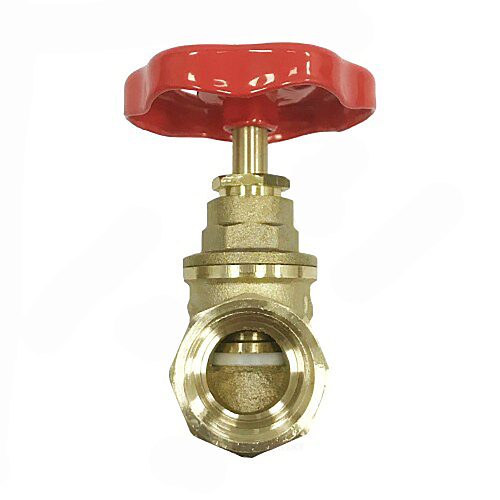 Клапан запорный латунный 3/4"