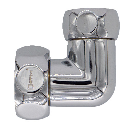 Уголок г/г 1"х3/4" для полотенцесушителя хром. СТМ ТЕРМО (шт)