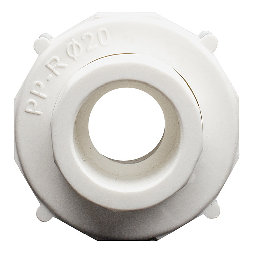 Муфта полипропиленовая PP-R разъемная DN 20 СТМ ПЛАСТ