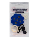 Рем.набор кран-буксы и вентилей ДУ-15, 20, 25 "Ромашка" (синяя) (Т) СТМ_1