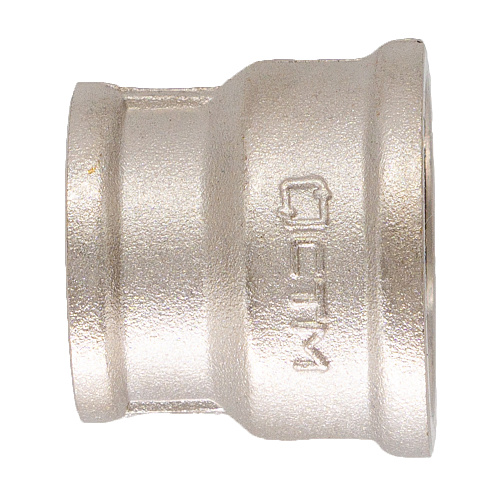 Муфта латунная резьбовая переходная  1-1/4"х  1/2" г/г CTM
