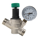 Редуктор давления поршневой 1/2" с манометром ONDO