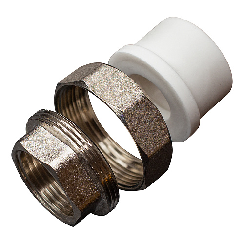 Муфта полипропиленовая PP-R комб. разъемная вн./р. DN 20х3/4" СТМ ПЛАСТ