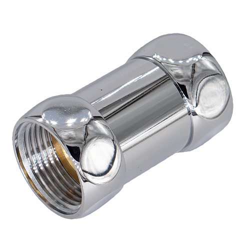Соединение прямое г/г 3/4"х3/4" для п/с хромированное СТМ ТЕРМО (шт)