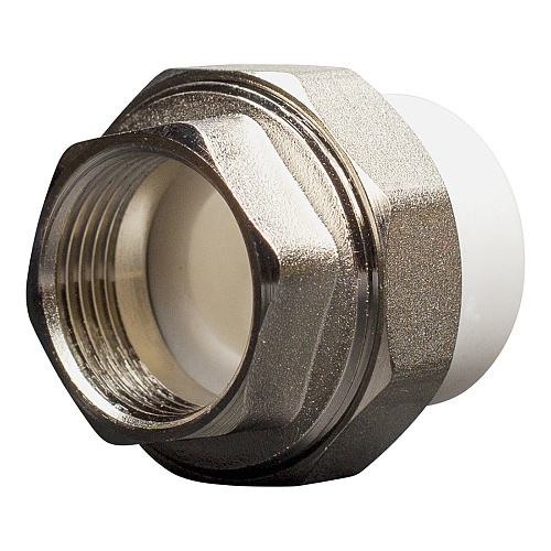 Муфта полипропиленовая PP-R комб. разъемная вн./р. DN 32х3/4" СТМ ПЛАСТ