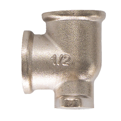 Уголок латунный установочный 1/2" г/г CTM